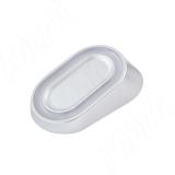 AURA Светильник овальный, серебро, 12V, 2,5W AU12-NO-MCR-NW3, фото 1