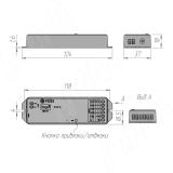 SMART,  Контроллер, для монохромных, CCT,  RGB, RGBW, RGBCCT лент, 2.4 ГГц, WiFi, Tuya CO-TU-5IN1-R-WIFI-BT, фото 1