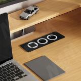 DESK открытый блок розеток, 254*80 мм, 2 розетки, 1 USB, 1 USB Type-C, быстрая зарядка, черный DS-S-2S1A1C-F-BL, фото 3