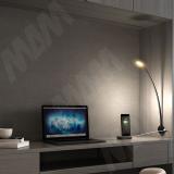 FLEX Светодиодный светильник на гибкой ножке с сенсорным выключателем, 2 USB, черный, 12V, нейтральный белый 4000К, 2,1W FX12-2U-TS-BL-NW2, фото 3