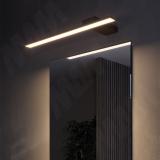 LADY Светодиодный светильник для верхней подсветки, черный, 220V, 900 мм, теплый белый, 18W LD220-900-BLWW18, фото 3