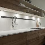 LINEO Светильник с сенсорным выключателем, 186*67 мм, стальной, 24V, нейтральный белый 3900К, 5W LO24-190TS-STNW5, фото 4