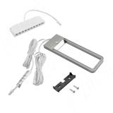 LINEO Светильник с сенсорным выключателем, 186*67 мм, стальной, 24V, нейтральный белый 3900К, 5W LO24-190TS-STNW5, фото 1