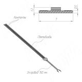 LUX лента светодиодная 2219/150, 24V, свободная резка, 5 м, CRI 90, нейтральный белый 4000К, IP20, 12W/1м LS24-2219-NW-FC-12, фото 2