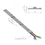 LUX, COB лента светодиодная, RGB, 840 диодов, 24V, 5 м,  IP20, 15W/1м LS24-COB-RGB-15, фото 3