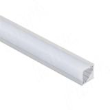 Профиль СМ5, угловой, серебро, 12х12мм, для углового рассеивателя, L-2000 LSP-CM5-ALU-2000-AL, фото 1