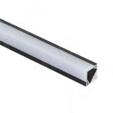 Профиль СМ5, угловой, черный, 12х12мм, для углового рассеивателя, L-2000 LSP-CM5-ALU-2000-BL, фото 1