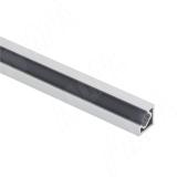 Профиль CM7, угловой узкий, для ленты с основанием 5мм, серебро, 11х11мм, для углового рассеивателя, L-2000 LSP-CM7-ALU-2000-AL, фото 2