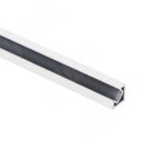 Профиль CM7, угловой узкий, для ленты с основанием 5мм, белый матовый, 11х11мм, для углового рассеивателя, L-3000 LSP-CM7-ALU-3000-WHM, фото 2