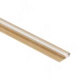 Профиль CМ9, угловой, золото, для ленты шириной 5мм, для гибкого рассеивателя, L-3000 LSP-CM9-ALU-3-GL, фото 1