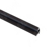 Профиль FM10, врезной угловой узкий, для ленты с основанием 5мм, черный, 15х8,5мм, L-2000 LSP-FM10-ALU-2000-BL, фото 2