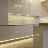 Профиль FM3, врезной широкий, серебро, 34х12мм, L-2000 LSP-FM3-ALU-2000-0, фото 2