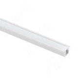 Профиль FM8, врезной узкий, для ленты с основанием 5мм, серебро, 11х7,5мм, L-3000 LSP-FM8-ALU-3000-AL, фото 1