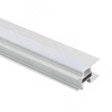 Профиль MR1, для зеркала, серебро, для плоского рассеивателя, L-3000 LSP-MR1-ALU-3-AL, фото 1