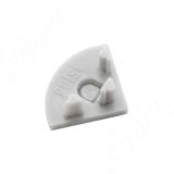 Заглушка торцевая для СМ1/CM2, серебро LSPA-CAP-CM1/2-AL, фото 1