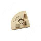 Заглушка торцевая для СМ1/CM2, золото матовое LSPA-CAP-CM1/2-GL, фото 1