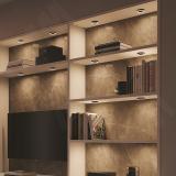 MORPHO Точечный светильник круглый, накладной, черный, 24V, теплый и нейтральный белый 2700-4000К, 5W MO24-RNO-S-BLNWW5, фото 4