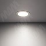 POINT Светодиодный светильник точечный круглый, хром, 12V, нейтральный белый 4000К, 2W PO12-RNO-NW2, фото 1