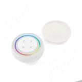 SMART,  Пульт дистанционного управления контроллером для  лент  RGB, RGBW, RGBCCT, сенсорный, c круглым магнитным креплением, белый, 2.4 ГГц RE-RND-RGBCCT-R-WH, фото 1