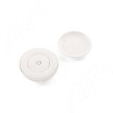 SMART,  Пульт дистанционного управления контроллером для монохромной или CCT ленты, с колесом прокрутки, c круглым магнитным креплением, белый, 2.4 ГГ RE-RND-S-CCT-R-WH, фото 1