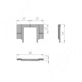 Выключатель для зеркала сенсорный, диммируемый, 1 кнопка, 12/24В SW1-MR-TS-D, фото 2