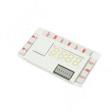 Выключатель сенсорный диммируемый, для зеркала, 1 кнопка, часы, 12/24V, 60/120W SW1-TS-MR-CL-1, фото 1