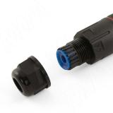 Клемма соединительная в корпусе, 3 порта, разная полярность, IP68 TML-3-3-DP-IP68, фото 2