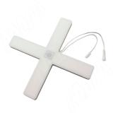 X-SIGN Светодиодный светильник с сенсорным выключателем, белый/ нерж. сталь, 24V, нейтральный белый 4000К, 10W XS24-XTS-WTS-NW10, фото 1