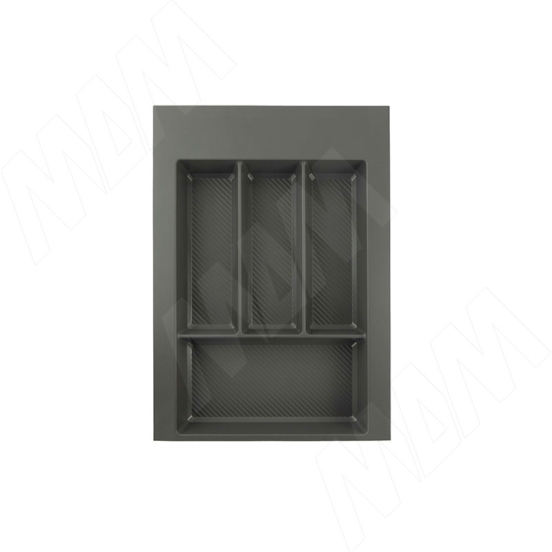 FORMA лоток для столовых приборов для ящика c фасадом 400мм цвет графит матовый CT401U-01DG 858₽