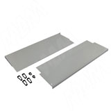 NOVA PRO DELUXE наращивание боковин Duowing 500 мм, серый металлик