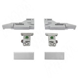 VIONARO Комплект фиксаторов фасада и заглушек для боковины h=89