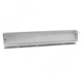 NOVA PRO DELUXE боковина 270 мм (левая), h90 мм, серый металлик F100065001