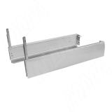 NOVA PRO CRYSTAL DELUXE Боковины 500 мм, (прав.+лев.), h90 мм, серый металлик F100068864