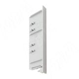 DWD XP Заглушка торцевая фасада F8 внутреннего ящика h=95 мм, серый металлик F102109572