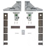 VIONARO Комплект фиксаторов фасада и заглушек внутреннего ящика h=185 мм, коричневый F136107243