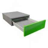 IMPAZ комплект ящика 500 мм, белый, боковины h54 мм, с роликовыми направляющими MB054-500WH