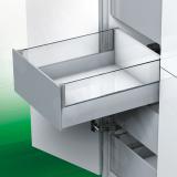 NOVA PRO CRYSTAL [HSCI] Внутренний ящик с наращиванием стеклом, tipmatic plus, 500 мм (матовое стекло) NPT.HSCIMT.040.500(сер.мет)