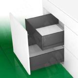 NOVA PRO SCALA [HI F8] Высокий внутренний ящик F8 без рейлингов, h186 мм, плавное закрывание, графит, 450 мм NPSC.HIF8.040.450 (графит)