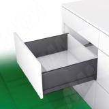 NOVA PRO SCALA [H] Высокий стандартный ящик без рейлингов, h186 мм, открывание от нажатия/плавное закрывание, графит, 450 мм NPSC.H.040.450 TPSF (графит)