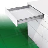 NOVA PRO SCALA [L] Ящик 63 мм под духовку, плавное закрывание, 500 мм NPSC.L.040.500 (сер.мет)