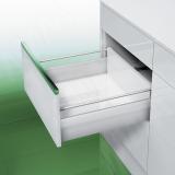 NOVA PRO DELUXE [MS] Стандартный ящик с рейлингом, плавное закрывание, 500 мм, белый NPS.MS.040.500(белый)