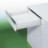 NOVA PRO DELUXE [S] Стандартный ящик без рейлингов, плавное закрывание, 500 мм, белый NPS.S.040.500(белый)