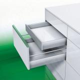 NOVA PRO DELUXE [SI F8] Внутренний ящик F8 без рейлингов, открывание от нажатия/плавное закрывание, 500 мм NPS.SIF8.040.500 TPSF (сер.мет)