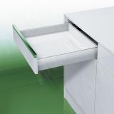 NOVA PRO DELUXE [S] Стандартный ящик без рейлингов, плавное закрывание, 550 мм NPS.S.040.550(сер.мет)