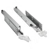Направляющие 450 мм, ниж. крепления, полн. выдвижения, плав. закрывания  RC-05 450 ZINC