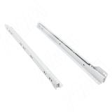 VEKTOR RS направляющие роликовые 500 мм, белые RSL-500WH