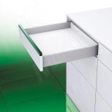 VIONARO [S] Стандартный ящик H=89, плавное закрывание, серый металлик, 450 мм VNRS.STL.S.040.450(сер.мет)