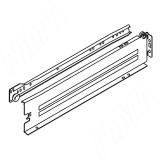 IMPAZ Office боковина 450 мм, неполн. выдвижения, черный 403 М 45 BL