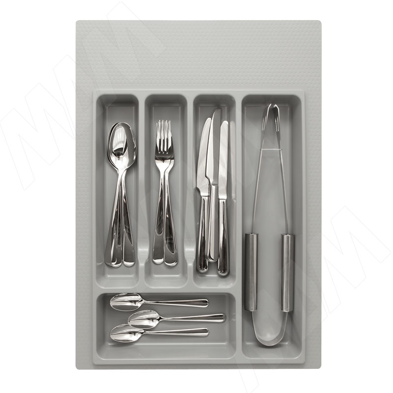 Лоток кухонный универсальный, для ящика с фасадом 400 мм, серый фото товара 3 - 73.40.GR