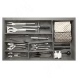 Лоток кухонный для ящика NOVA PRO, фасад 900 мм, графит матовый 76.90.GPM NOVAPRO, фото 1